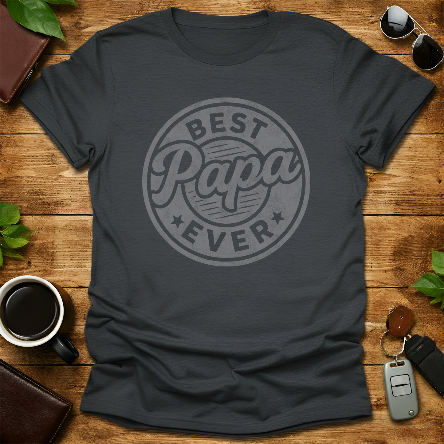 Best Papa Ever V2 Father's Day T-Shirt