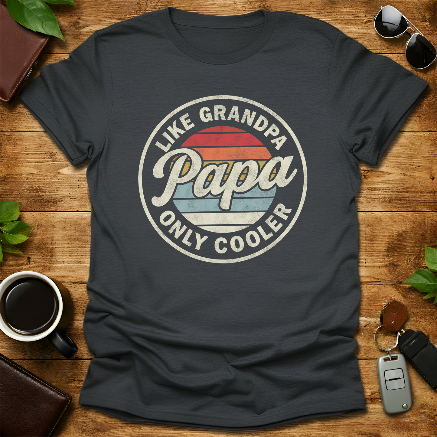 Cooler Papa V1 Father's Day T-Shirt