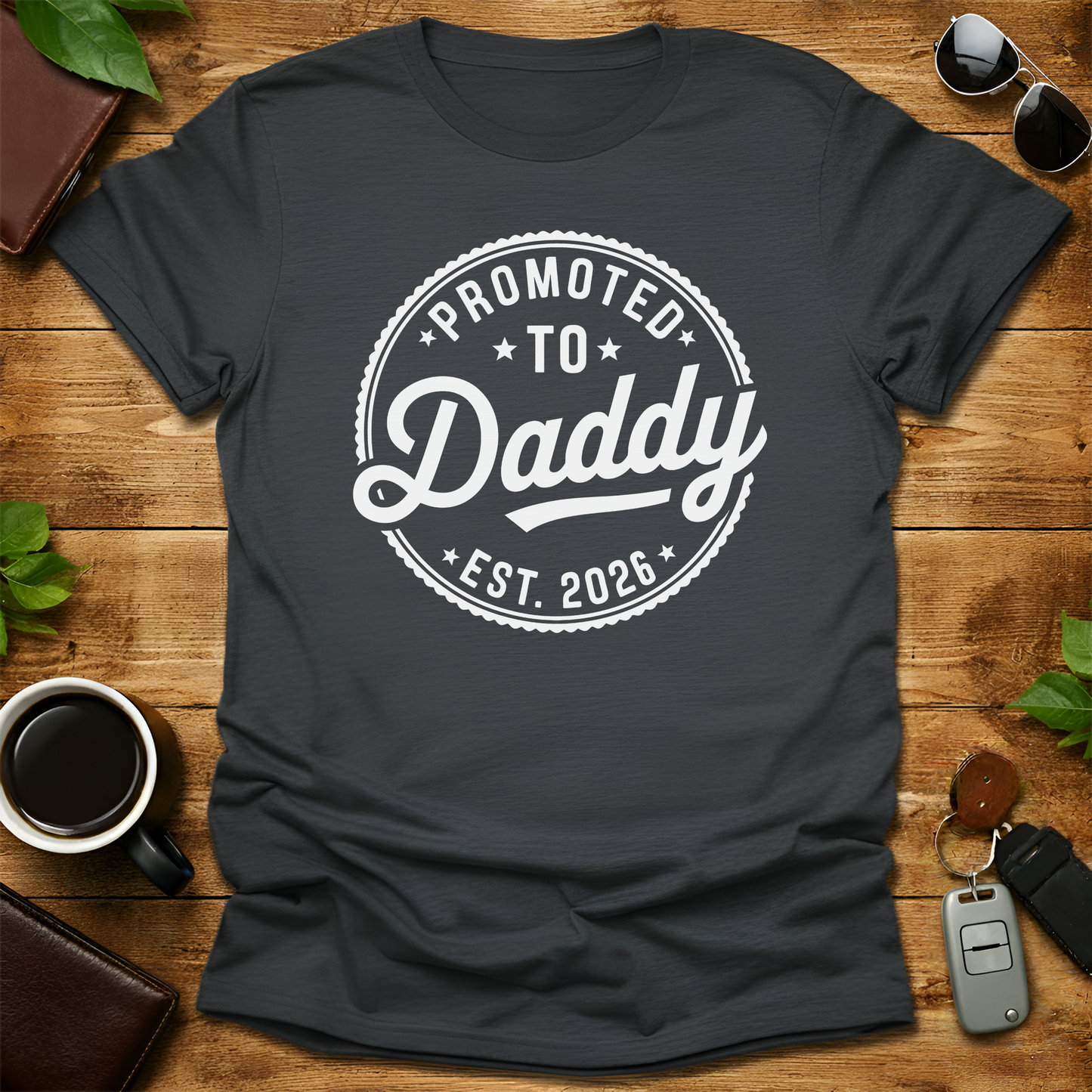 Daddy Est 2026 V2 Father's Day T-Shirt