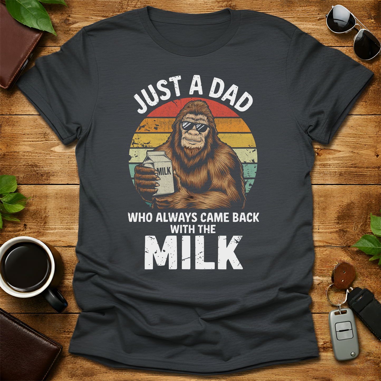 Dad Milk V7 Father's Day T-Shirt