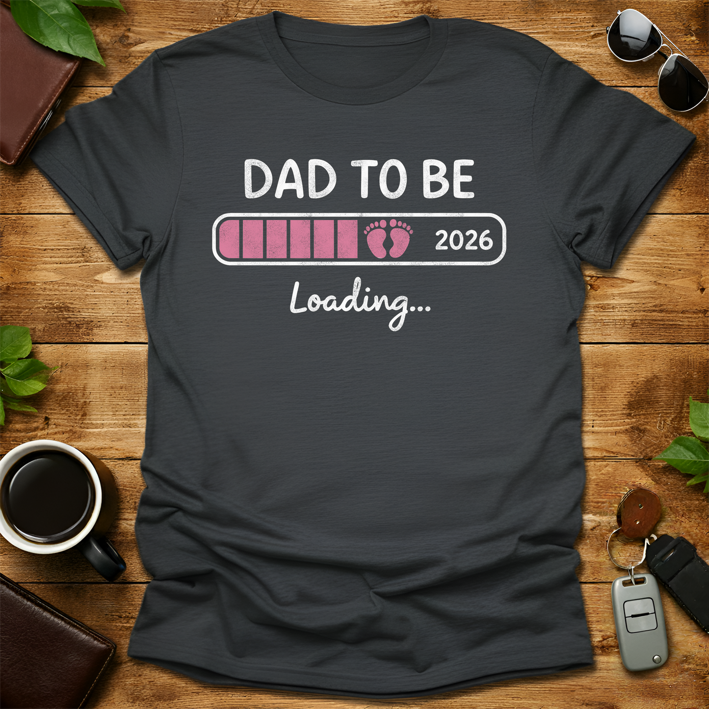 Dad Est 2026 V4 Father's Day T-Shirt