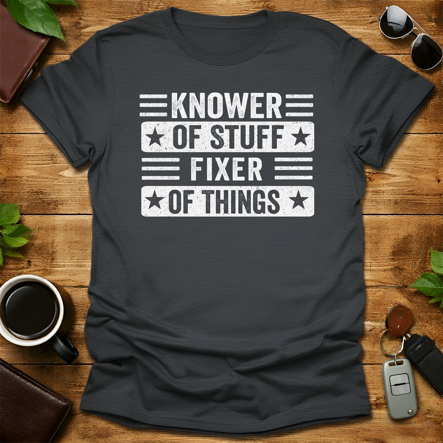 Fixer Dad Mechanic V2 Father's Day T-Shirt