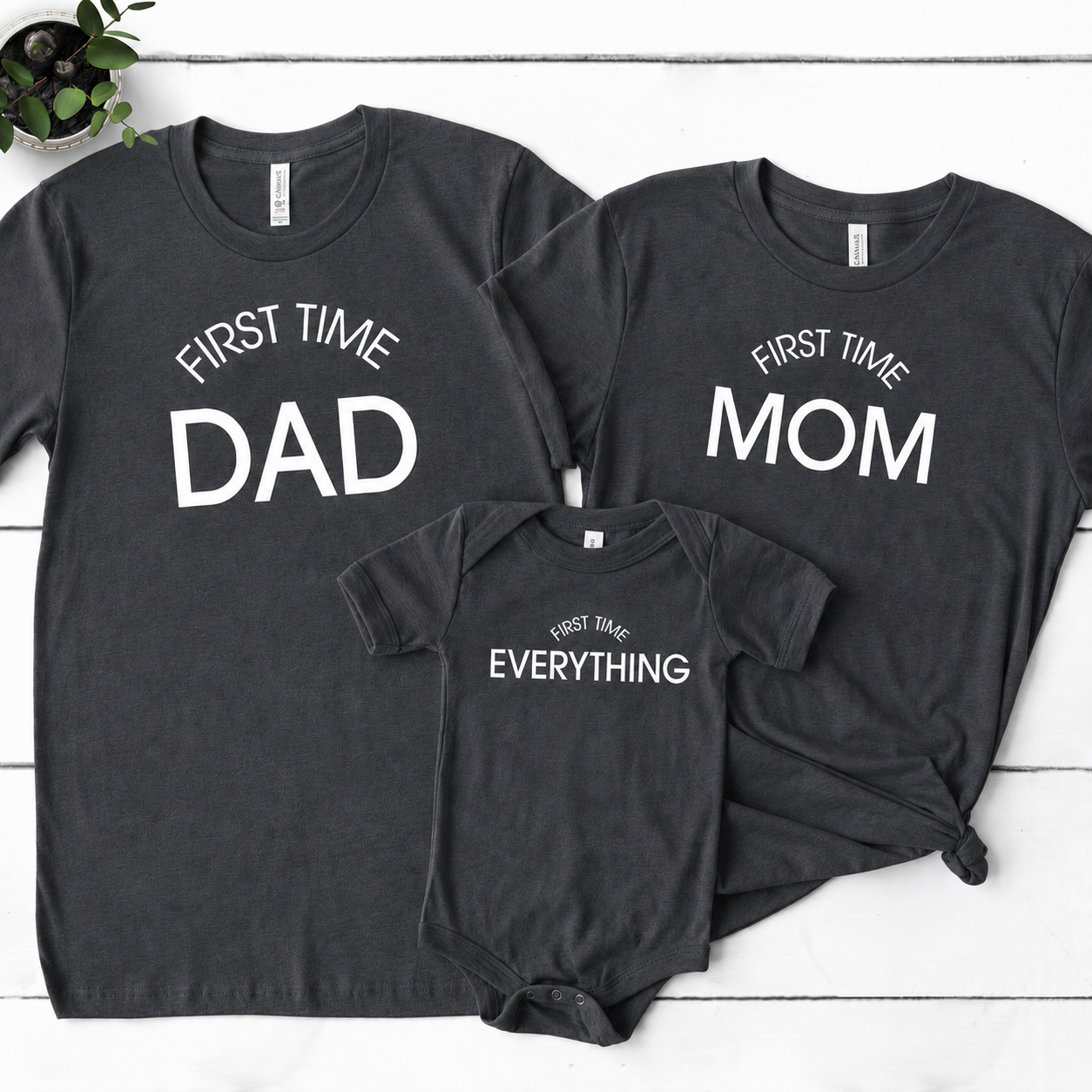 First Time Family Bundle Shirts