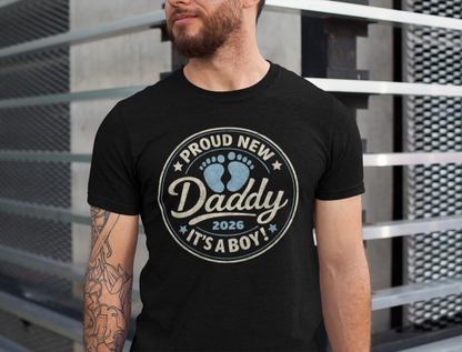New Dad Est 2026 V2 Father's Day T-Shirt