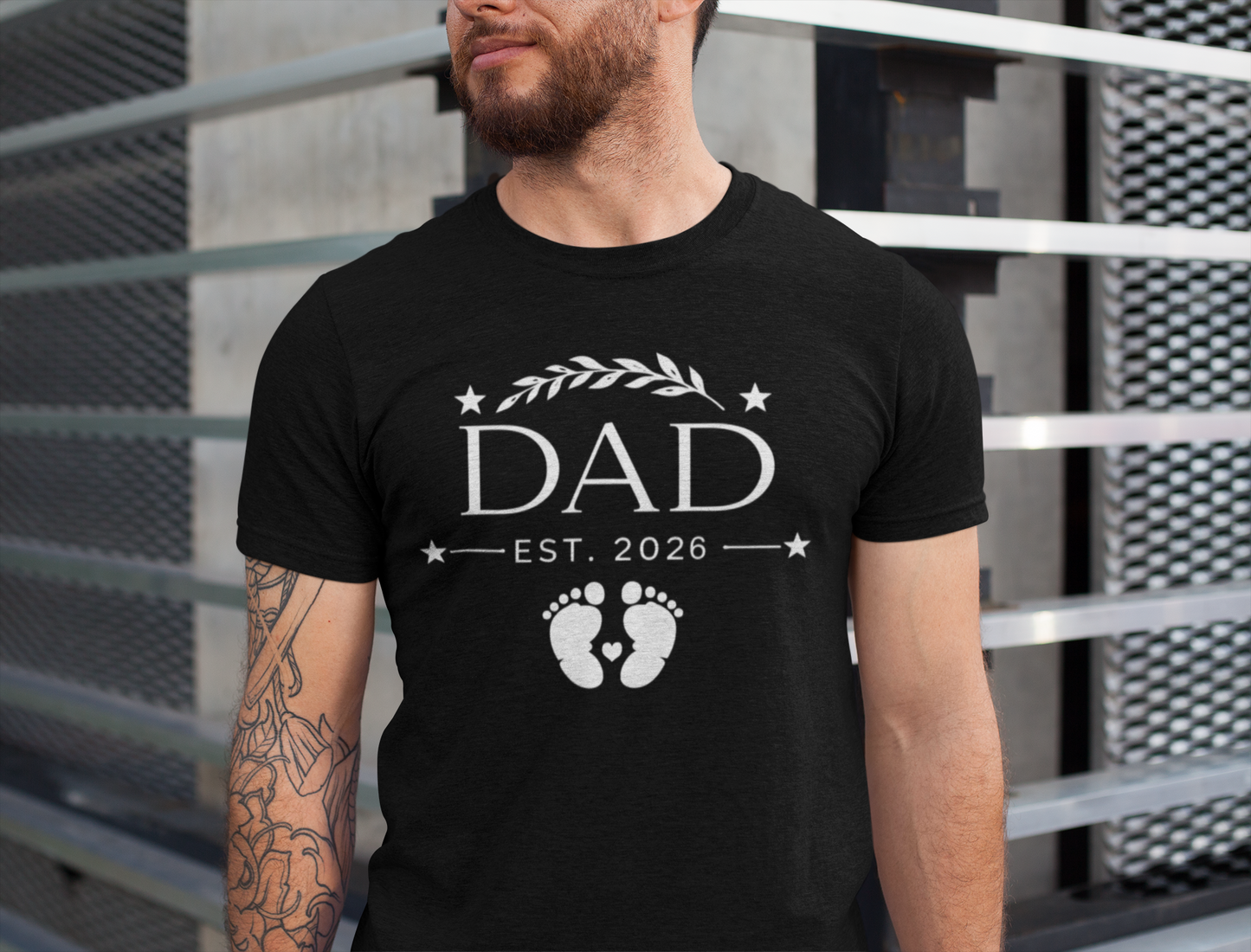 New Dad Est V5Father's Day T-Shirt