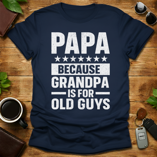 Papa Grandpa V1 Father's Day T-Shirt