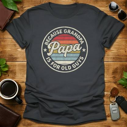 Papa Grandpa V2 Father's Day T-Shirt