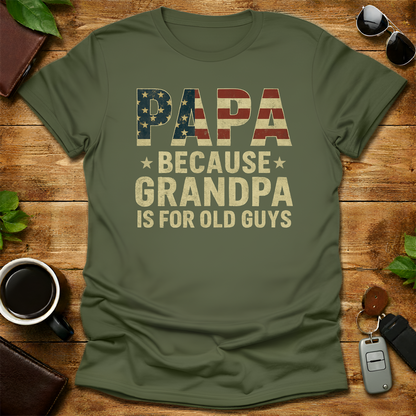 Papa Grandpa V3 Father's Day T-Shirt