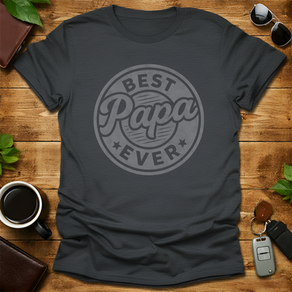 Best Papa Ever V2 Father's Day T-Shirt