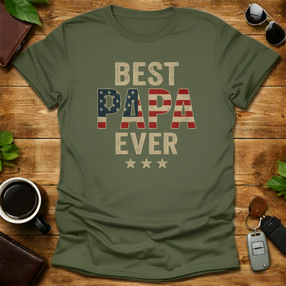 Best Papa Ever V4 Father's Day T-Shirt