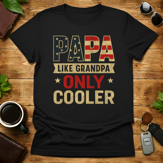 Cooler Papa V2 Father's Day T-Shirt