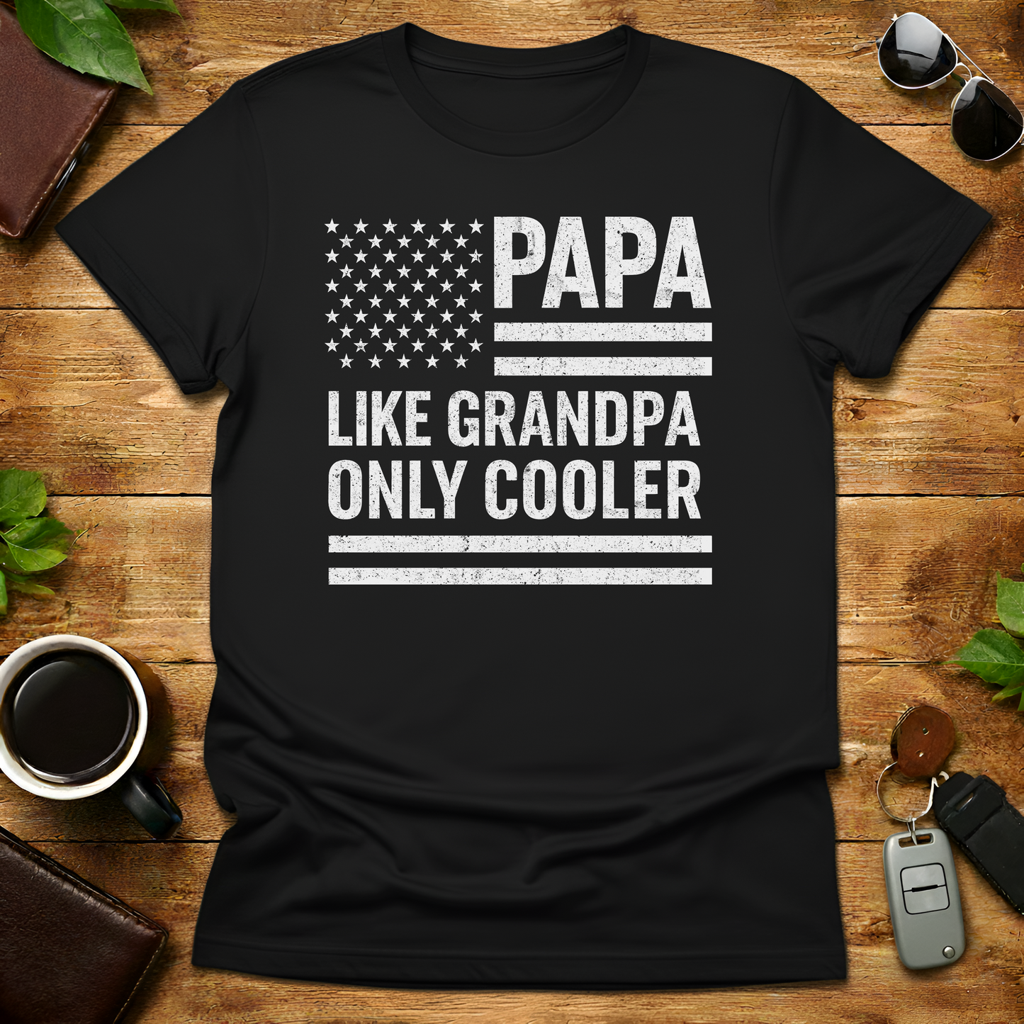 Cooler Papa V4 Father's Day T-Shirt