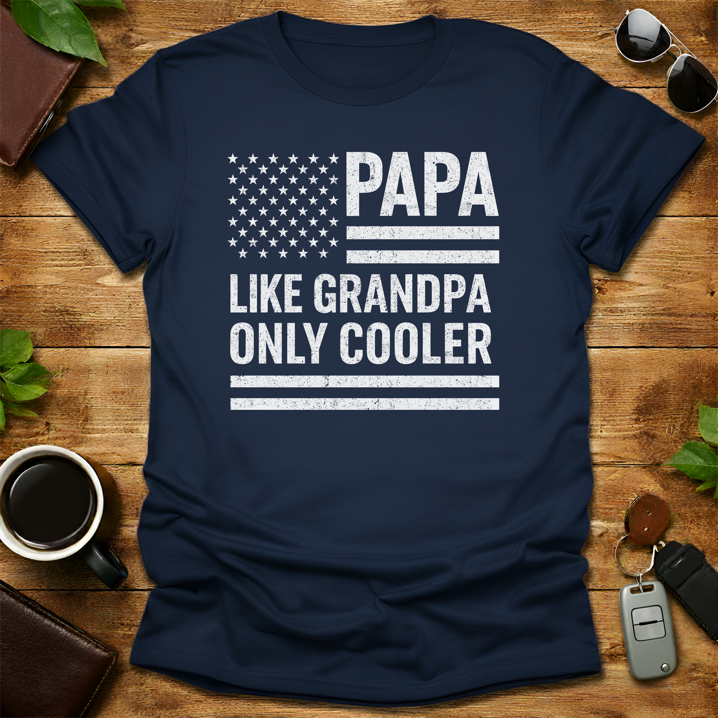 Cooler Papa V4 Father's Day T-Shirt