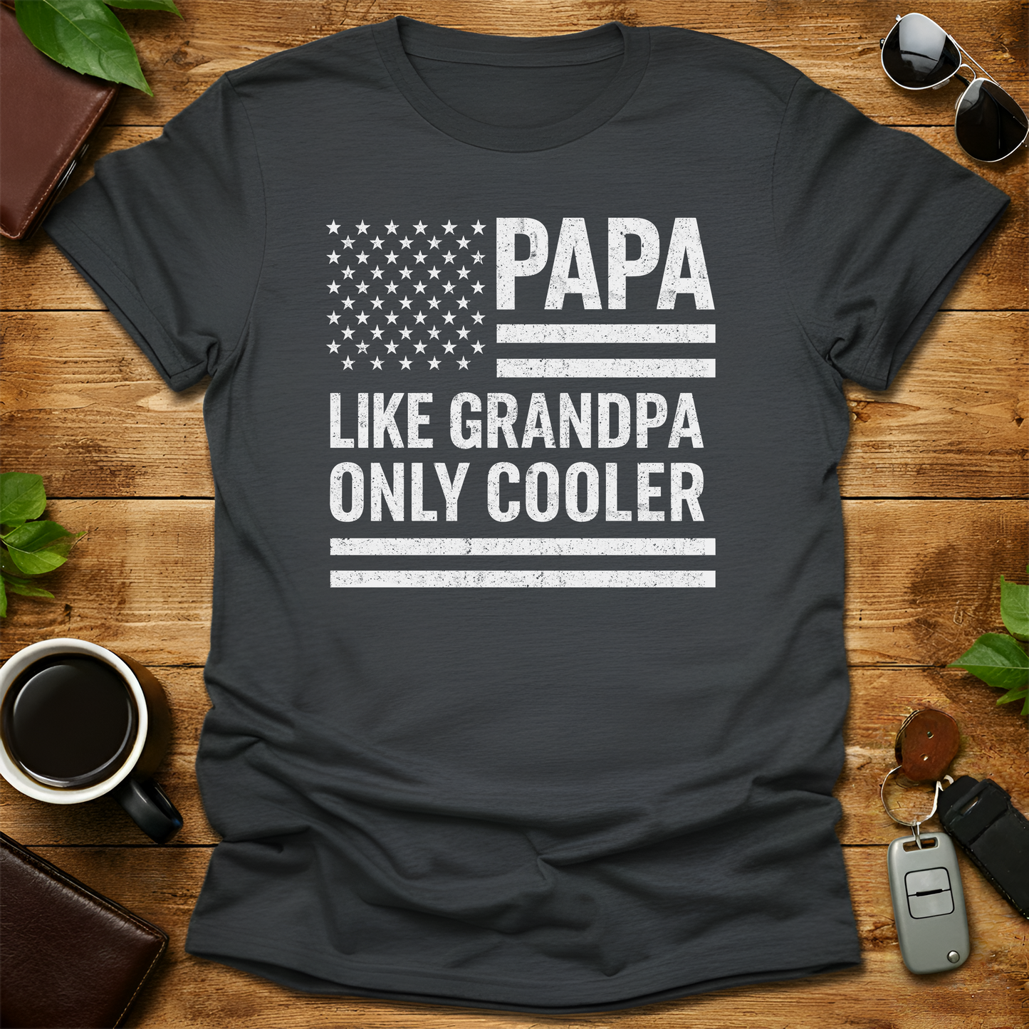 Cooler Papa V4 Father's Day T-Shirt