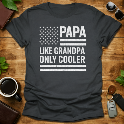 Cooler Papa V4 Father's Day T-Shirt