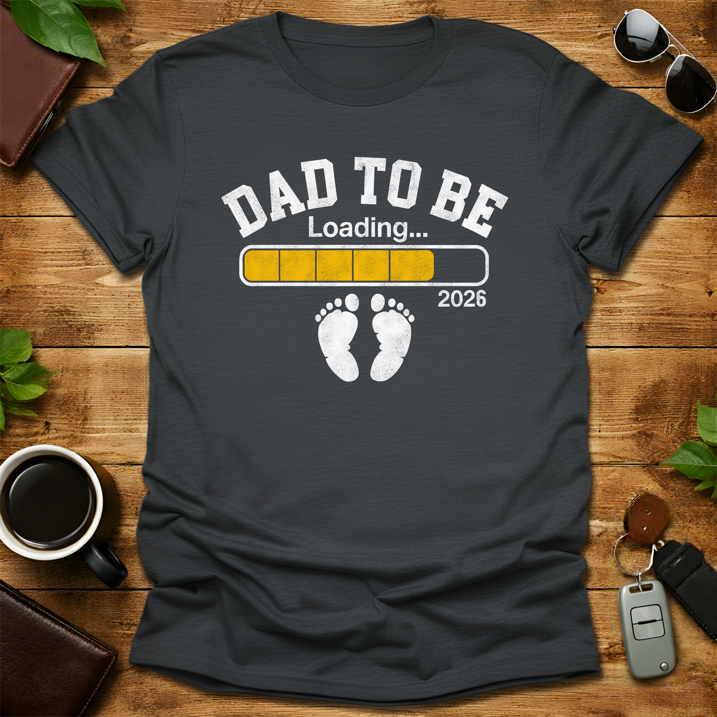 Dad Est 2026 V1 T-Shirt