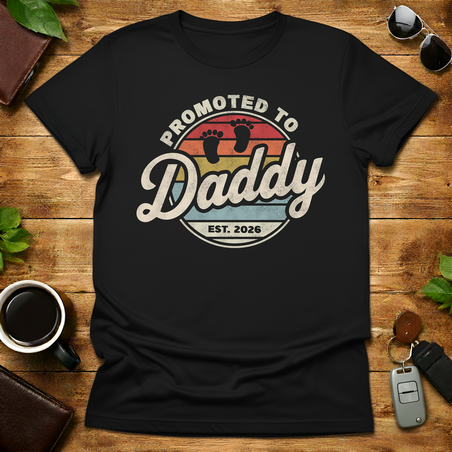 Dad Est 2026 V2 Father's Day T-Shirt