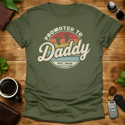 Dad Est 2026 V2 Father's Day T-Shirt
