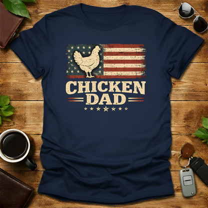 Chicken Dad V1 Father's Day T-Shirt