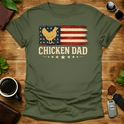 Chicken Dad V2 Father's Day T-Shirt