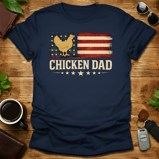 Chicken Dad V2 Father's Day T-Shirt