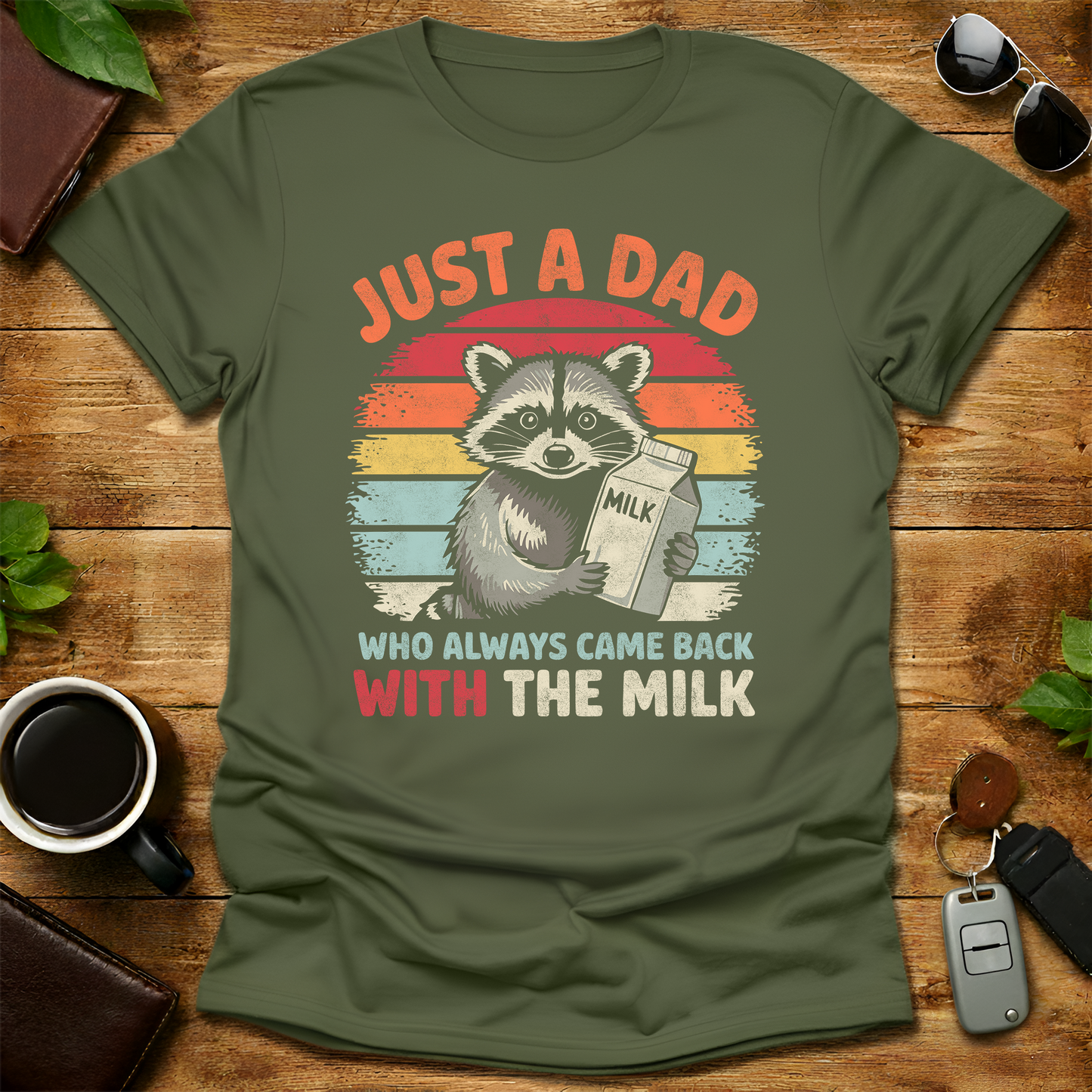 Dad Milk V5 Father's Day T-Shirt