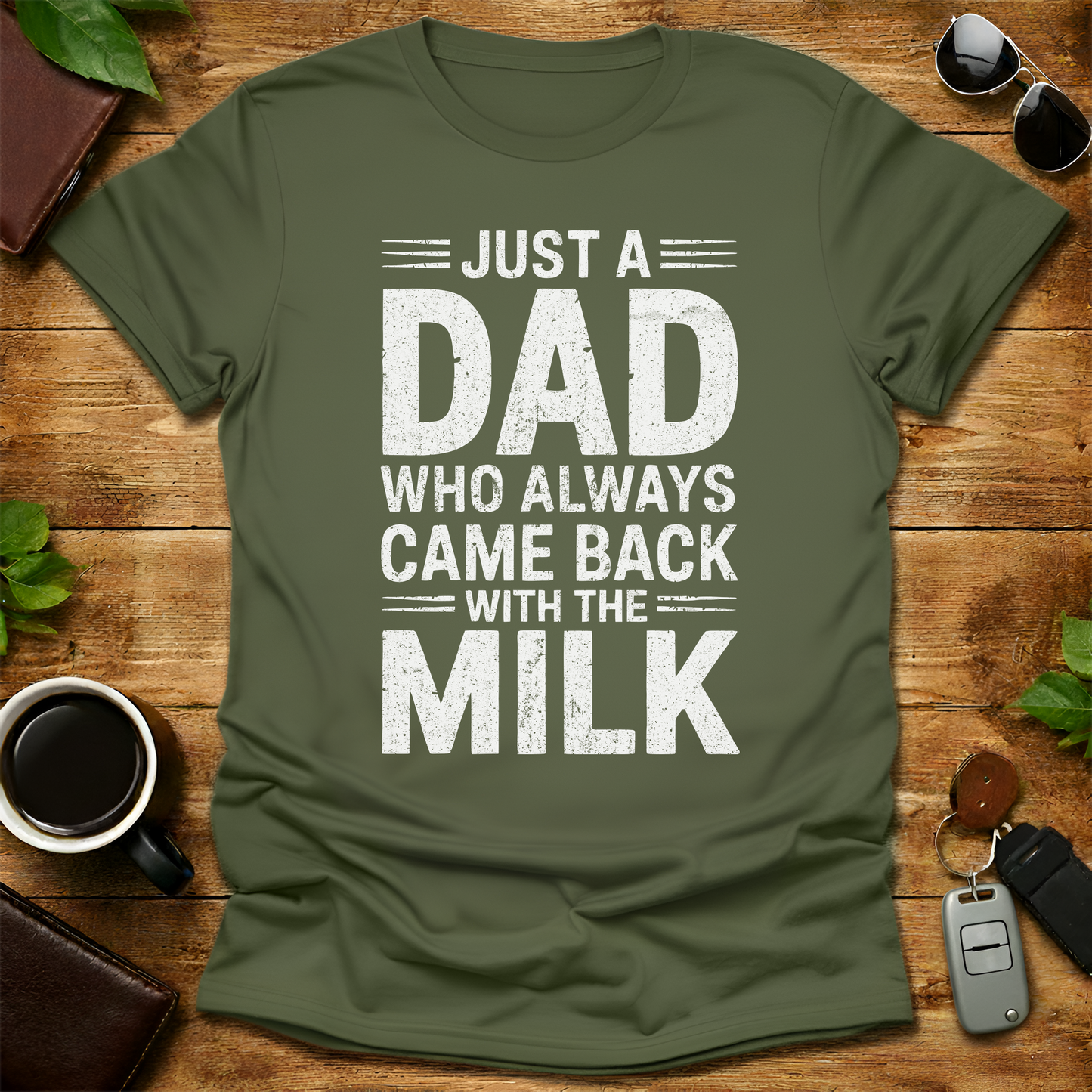 Dad Milk V4 Father's Day T-Shirt