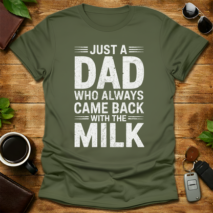 Dad Milk V4 Father's Day T-Shirt