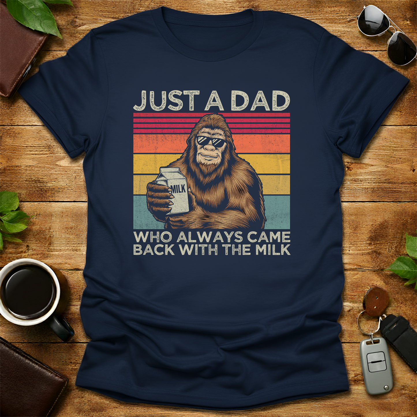 Dad Milk V6 Father's Day T-Shirt