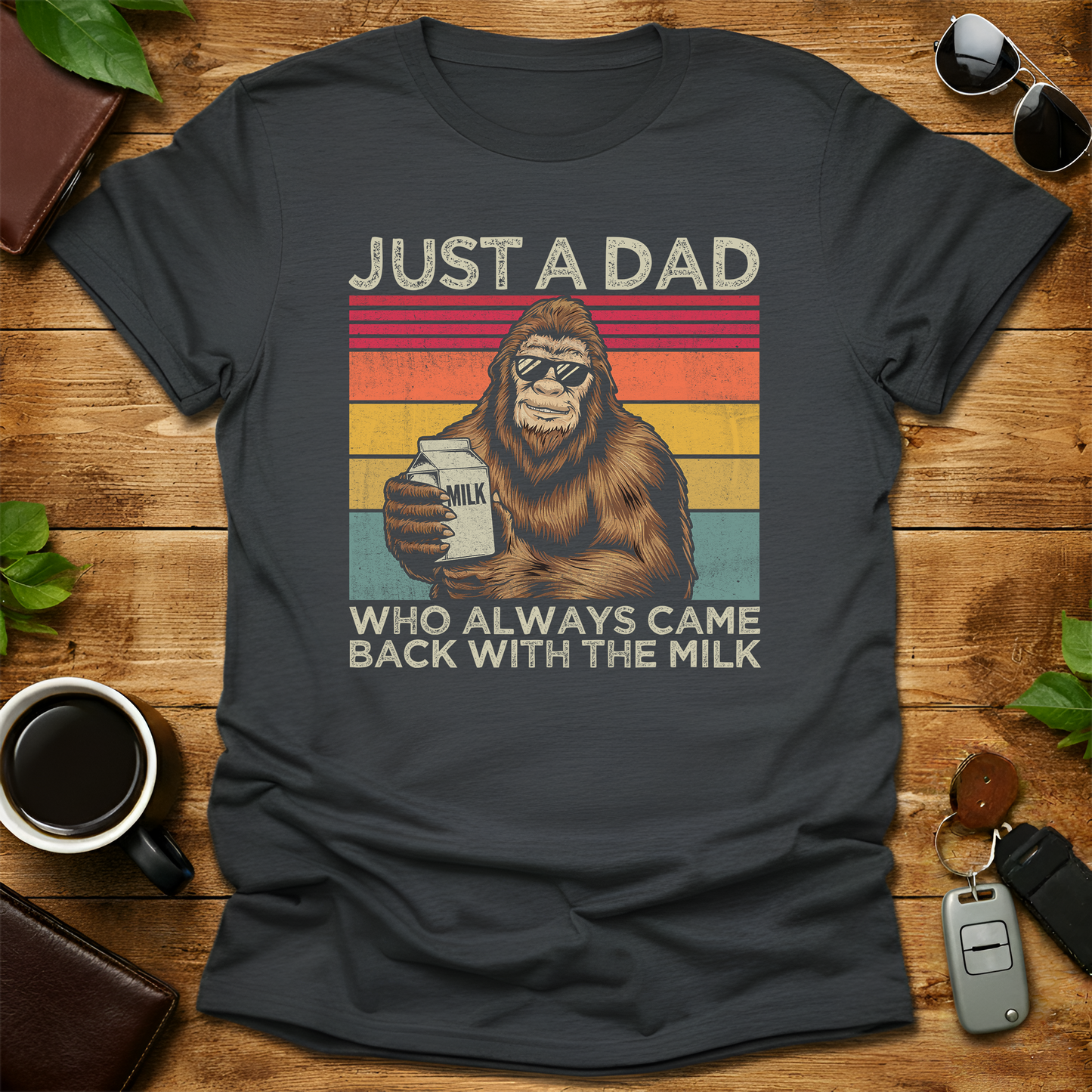 Dad Milk V6 Father's Day T-Shirt
