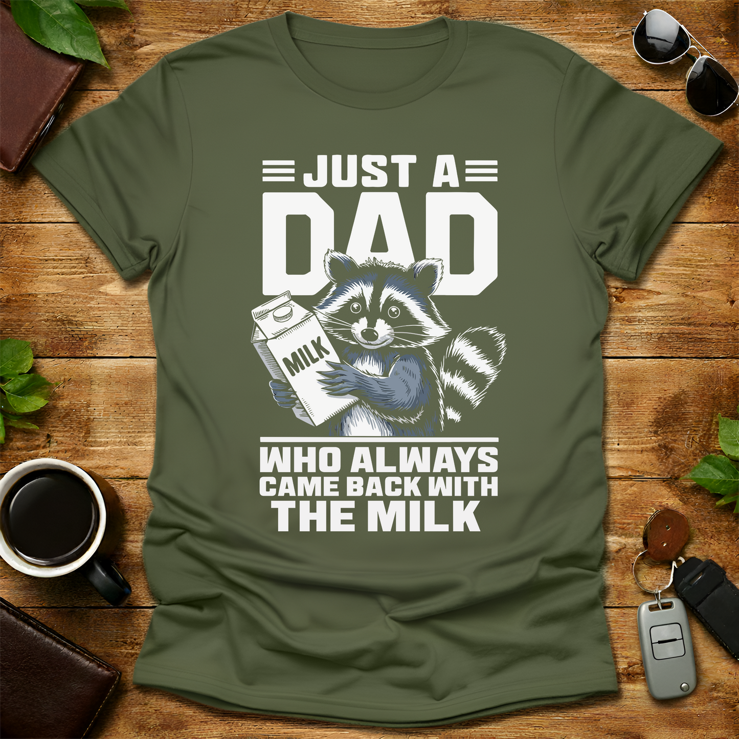 Dad Milk V8 Father's Day T-Shirt