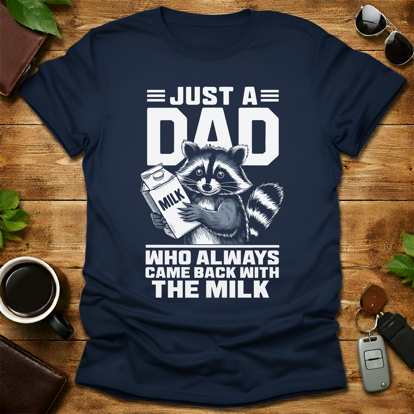 Dad Milk V8 Father's Day T-Shirt