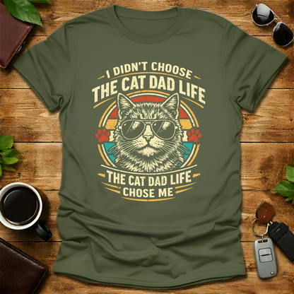 DAD CAT V1 Father's Day T-Shirt