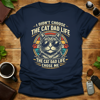 DAD CAT V1 Father's Day T-Shirt
