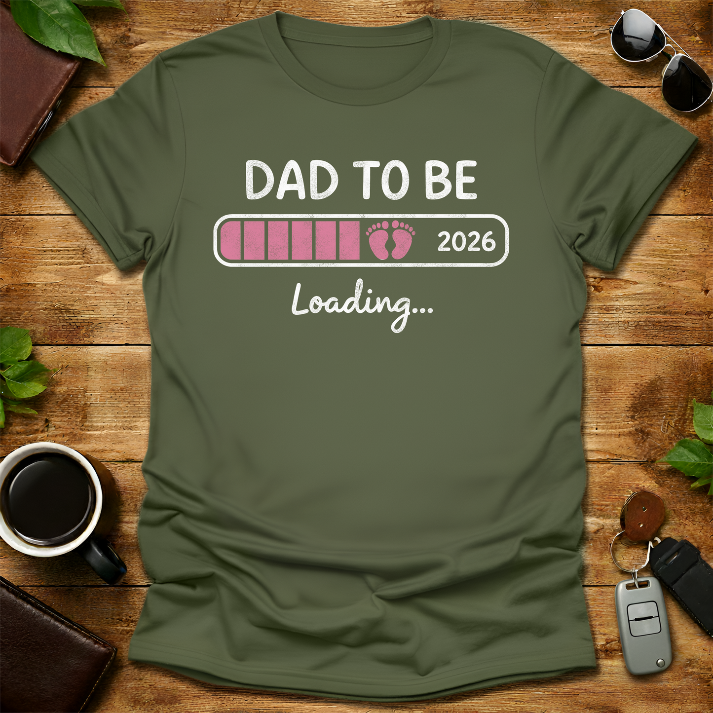 Dad Est 2026 V4 Father's Day T-Shirt
