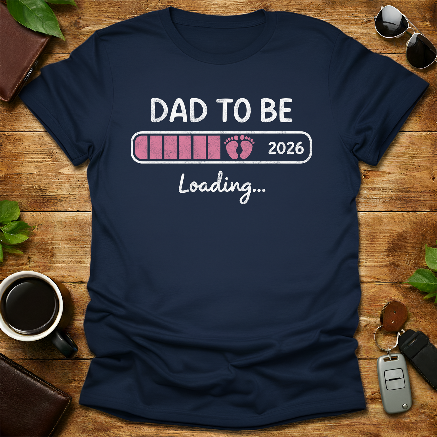 Dad Est 2026 V4 Father's Day T-Shirt
