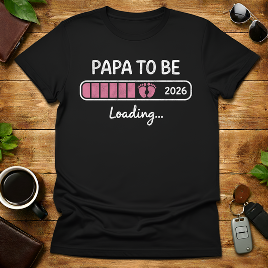 Papa Est 2026 V2 Father's Day T-Shirt
