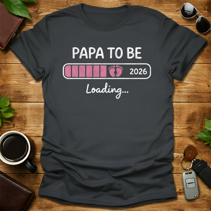 Papa Est 2026 V2 Father's Day T-Shirt