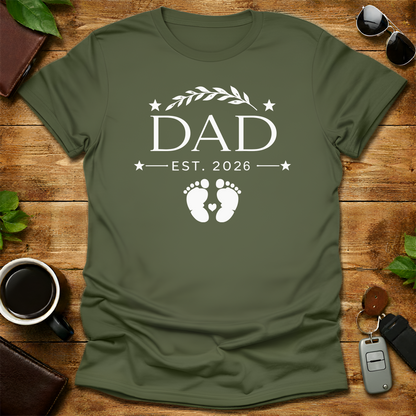 New Dad Est V5Father's Day T-Shirt