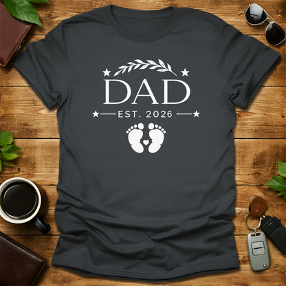 New Dad Est V5Father's Day T-Shirt