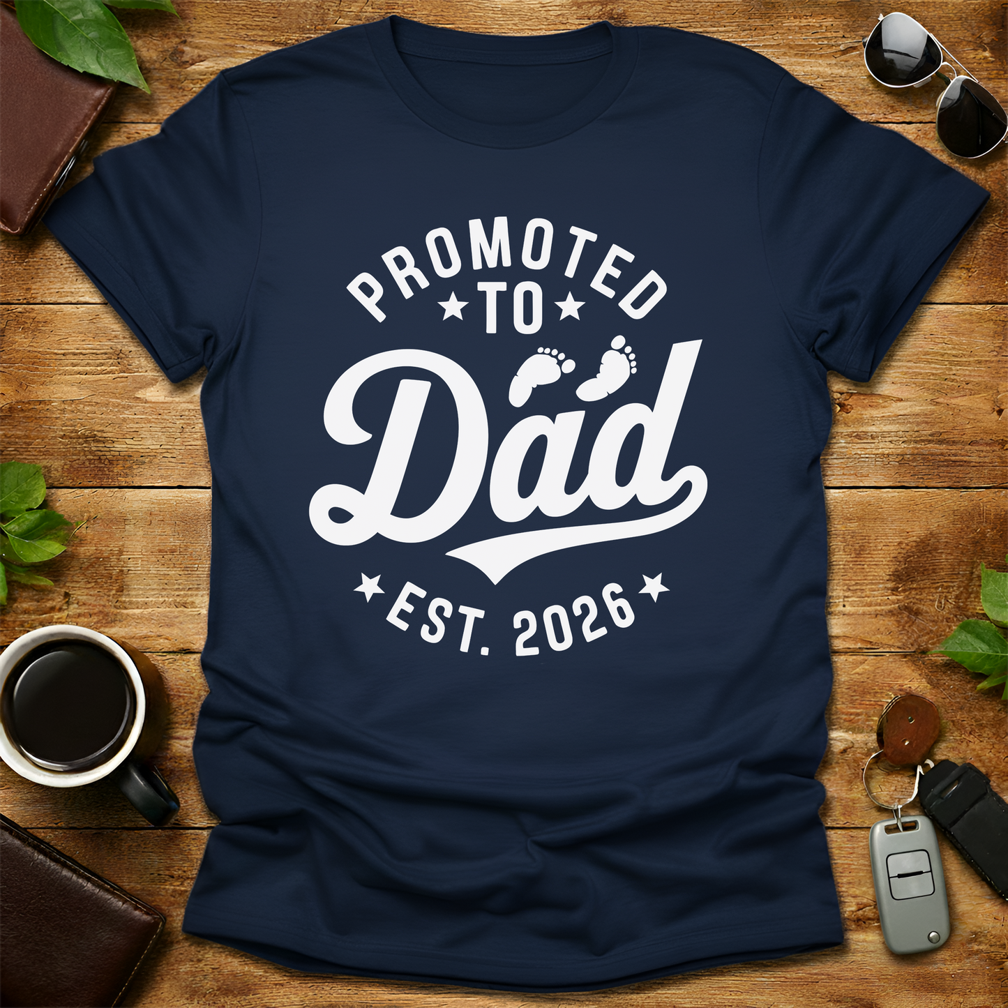 Dad Est V9 Father's Day T-Shirt
