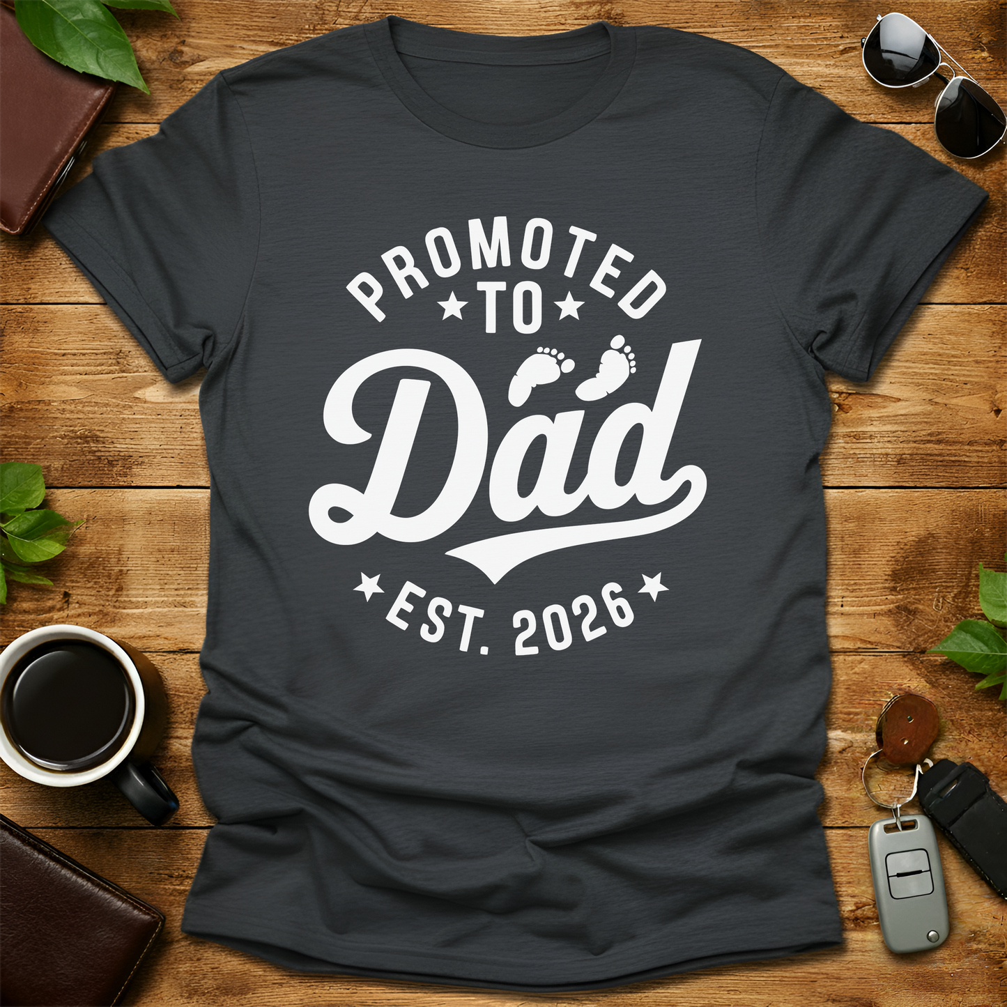 Dad Est V9 Father's Day T-Shirt