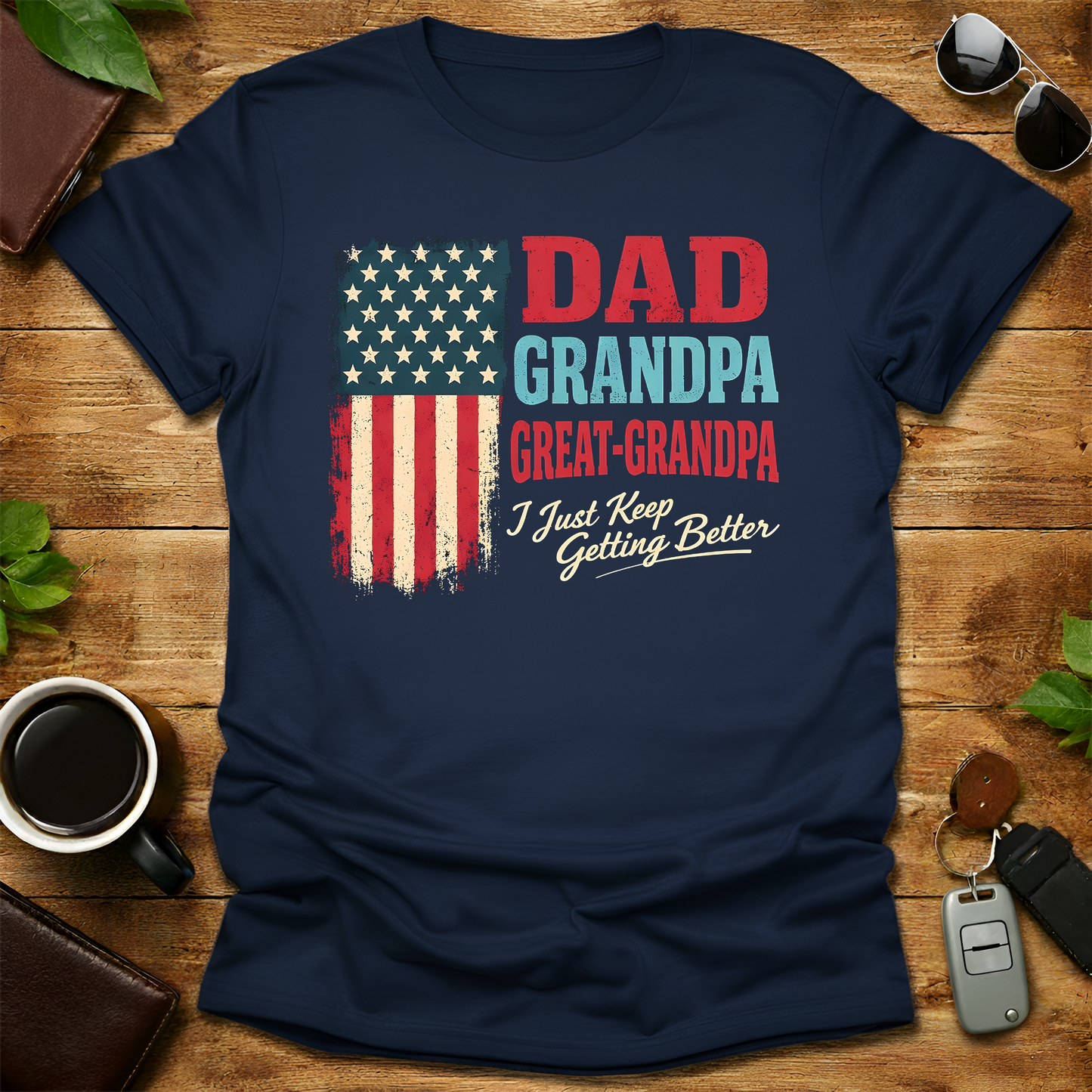 Dad Grandpas V1 Father's Day T-Shirt