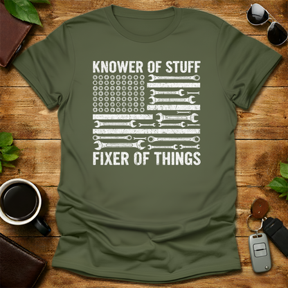 Fixer Dad Mechanic V1 Father's Day T-Shirt