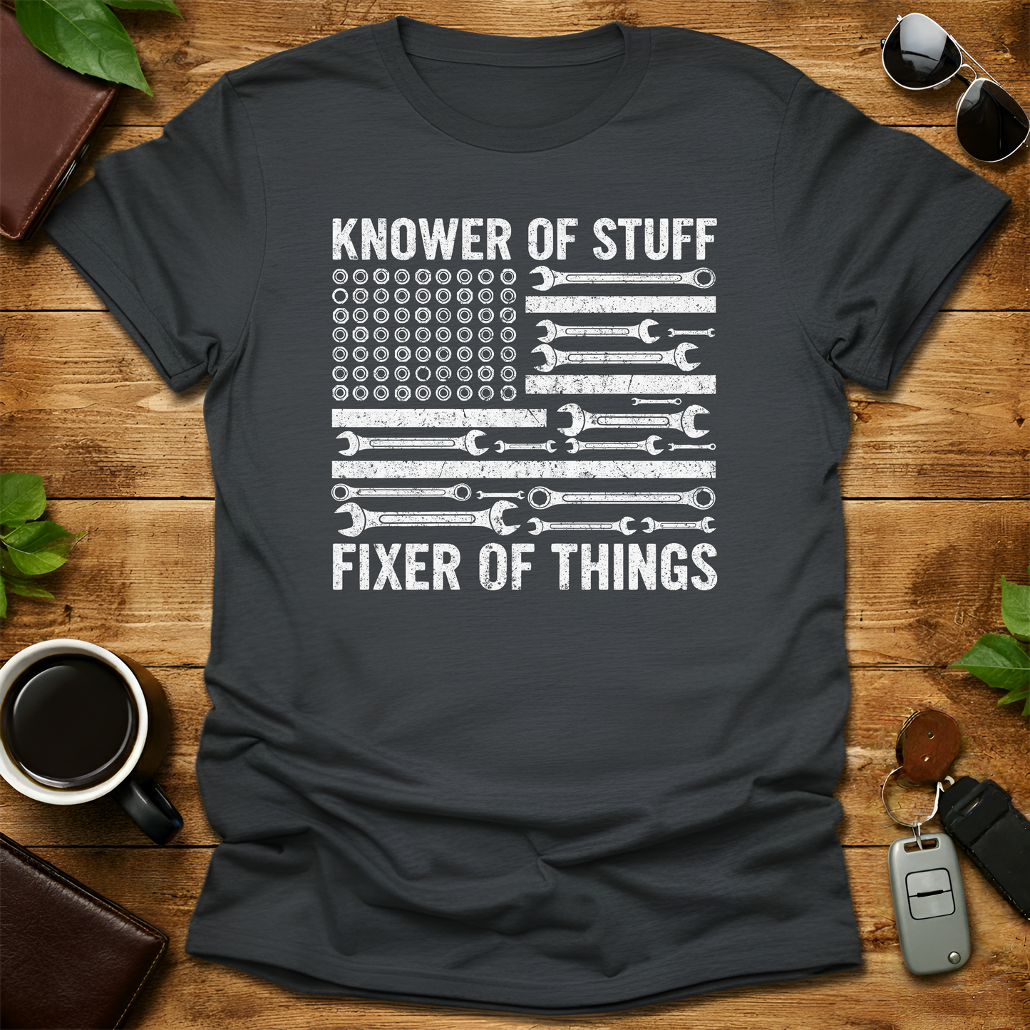 Fixer Dad Mechanic V1 Father's Day T-Shirt