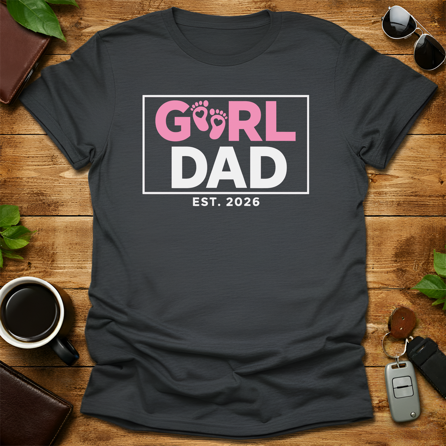 Girl Dad 2026 V2 Father's Day T-Shirt