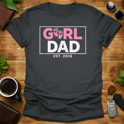 Girl Dad 2026 V2 Father's Day T-Shirt