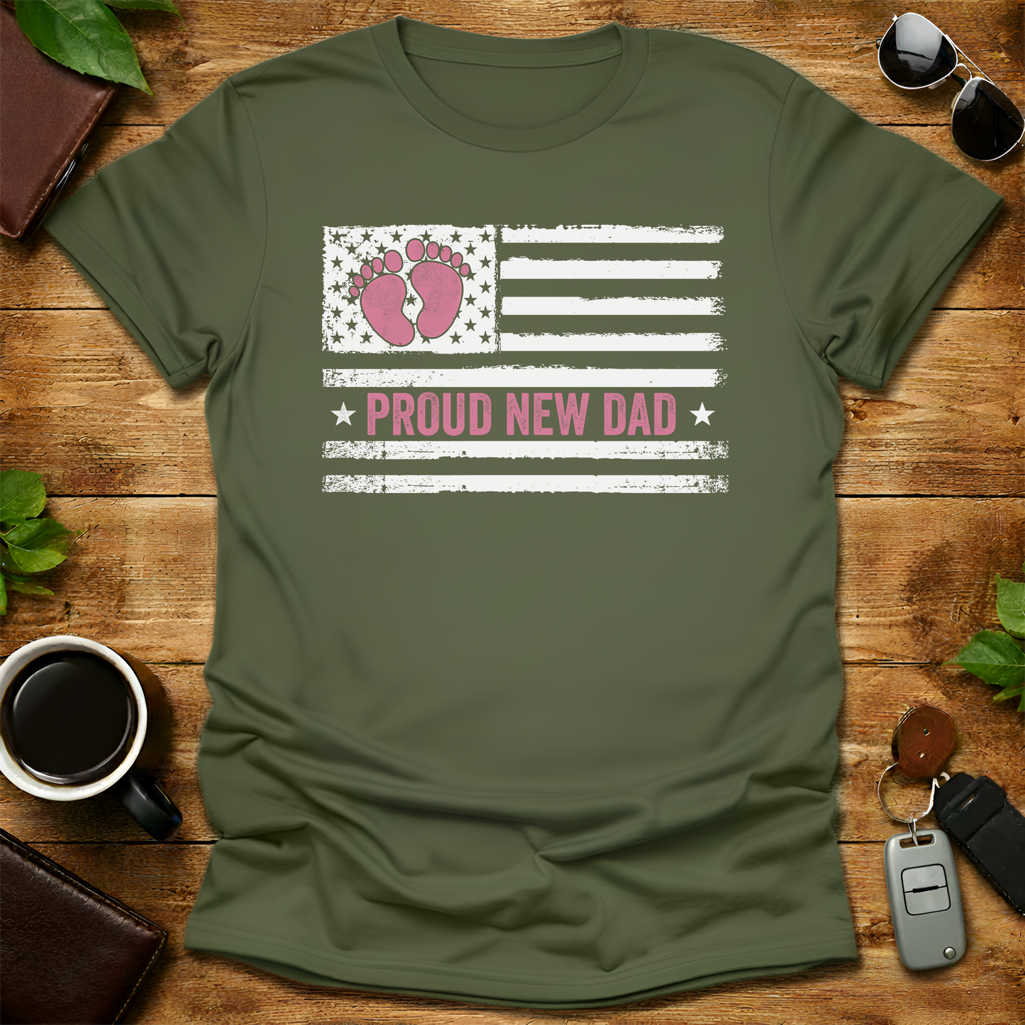 Girl Dad 2026 V3 Father's Day T-Shirt