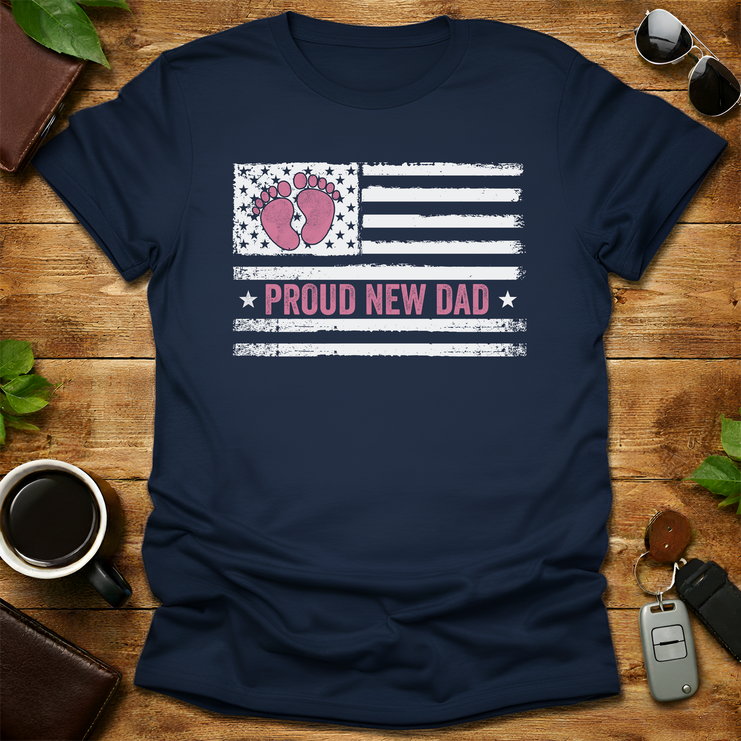 Girl Dad 2026 V3 Father's Day T-Shirt