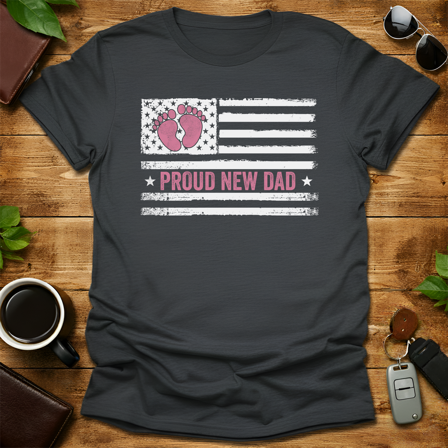 Girl Dad 2026 V3 Father's Day T-Shirt
